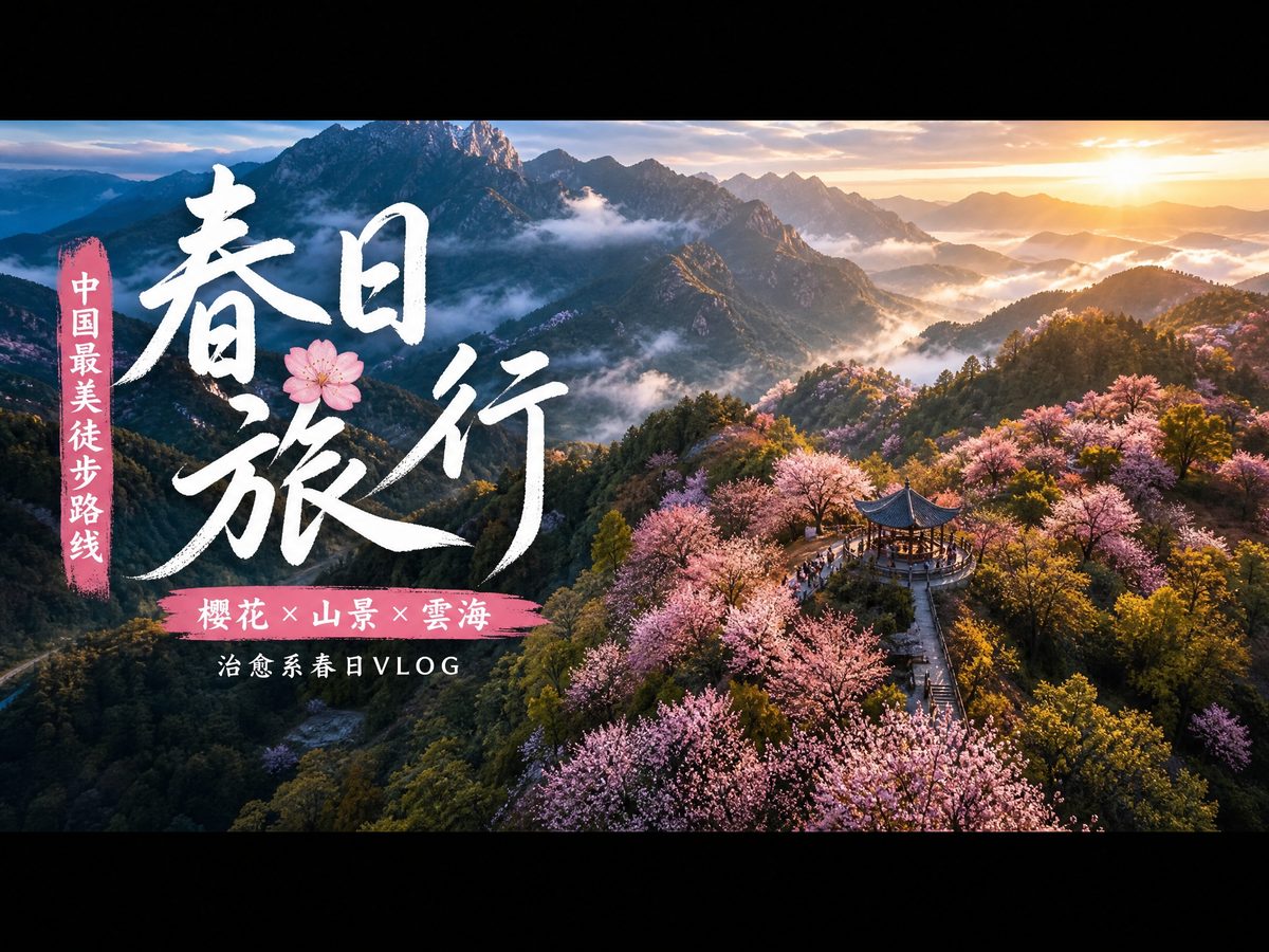 偷拍春日旅行视频演示